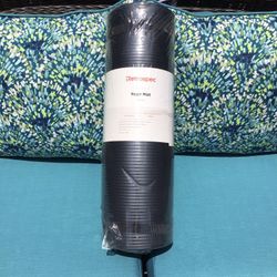 New Thick Yoga Mat Black 