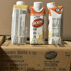 Boost Very High Calorie Very Vanilla 8 oz case of 24