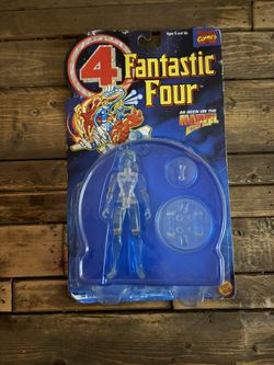 Vintage 1995 Invisible Woman Fantastic 4 - Carded 