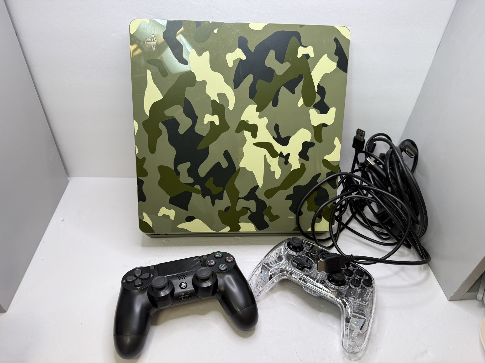 Sony PlayStation 4 Slim PS4 1TB Green Camouflage Console Gaming System CUH-2115B