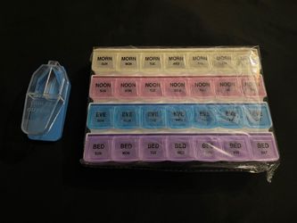 Medication Pill Cutter and Organizer
