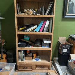 Wood Bookcase