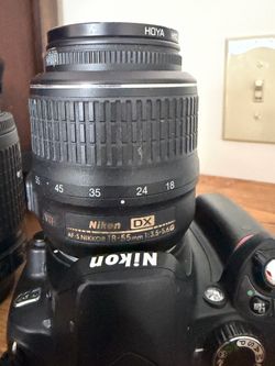 Nikon D 60 with DX Nikon lenses