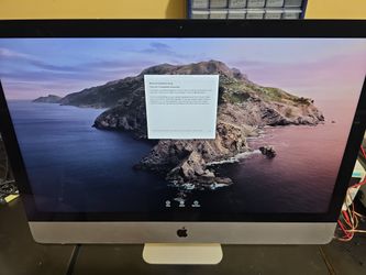 Imac 27 Inch Late 2013.  500ssd