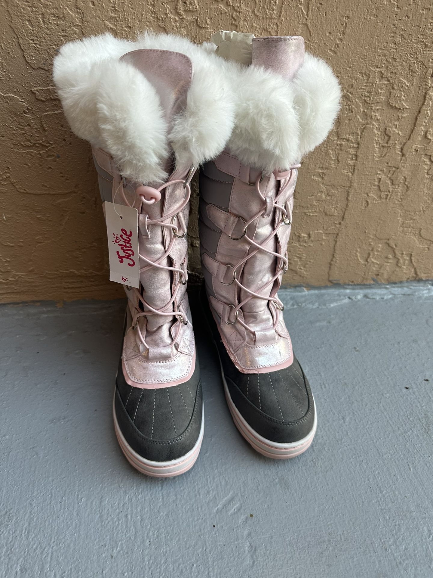 New Justice Boots  Size 7