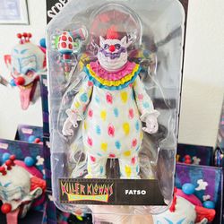 LARGE KILLER KLOWNS FROM OUTER SPACE - FATSO STURDY FIGURINE - Series 1 Sold Out On The Website! Officially Licensed Horror Movie Collectible Mint🤡🎪