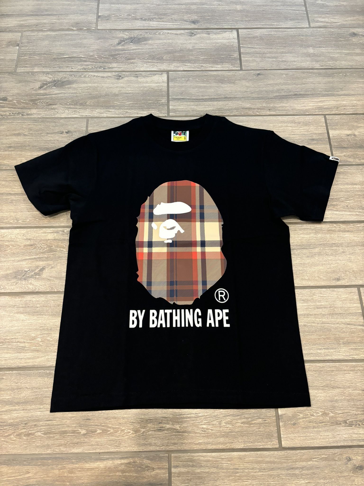 Bape Checkered T-Shirt - Sizes M, L, XL