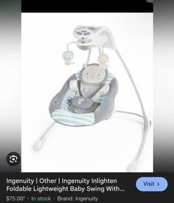 Baby swing $20