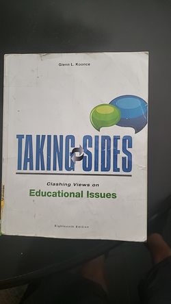 Taking sides clashing views on educational issues 18th edition