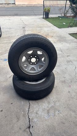 Chevy GMC Cadillac 6x5.5 steelie rims