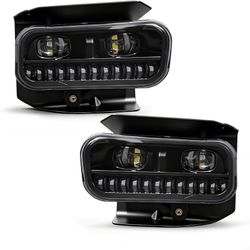 LED Fog Lights for Ford F150 1(contact info removed) & Expedition 1(contact info removed), Waterproof Clear Lens