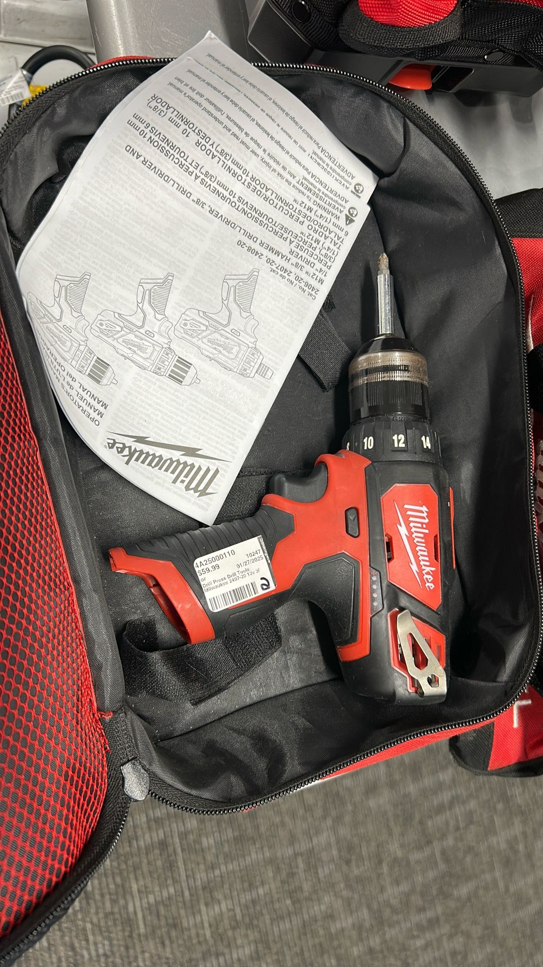 Milwaukee Drill Driver 