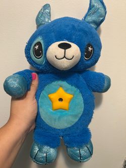 Blue Star Belly Plush Stuffed Animal Toy