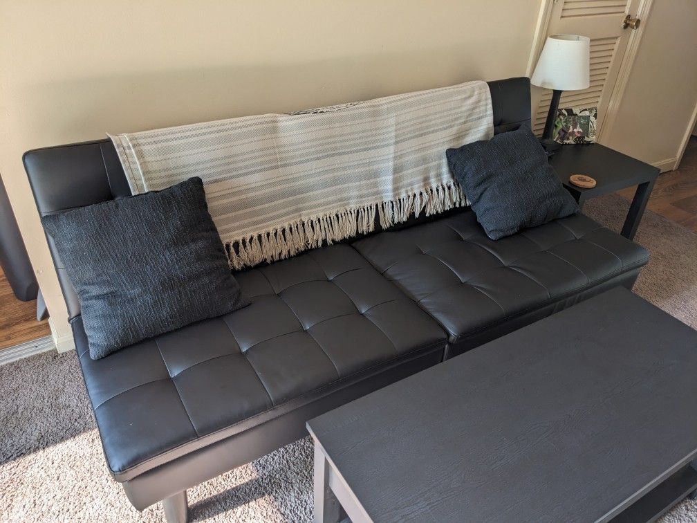 Black Futon/Bed