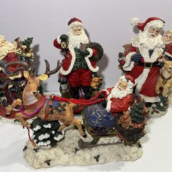 Musical Santa Claus Figurine