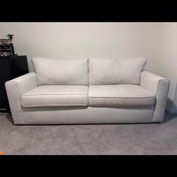 White Fabric Sofa