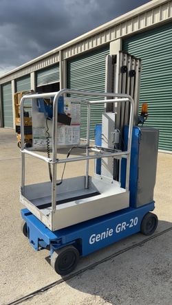 🏗️ Genie GR-20 Vertical Mast Lift – $4,500
