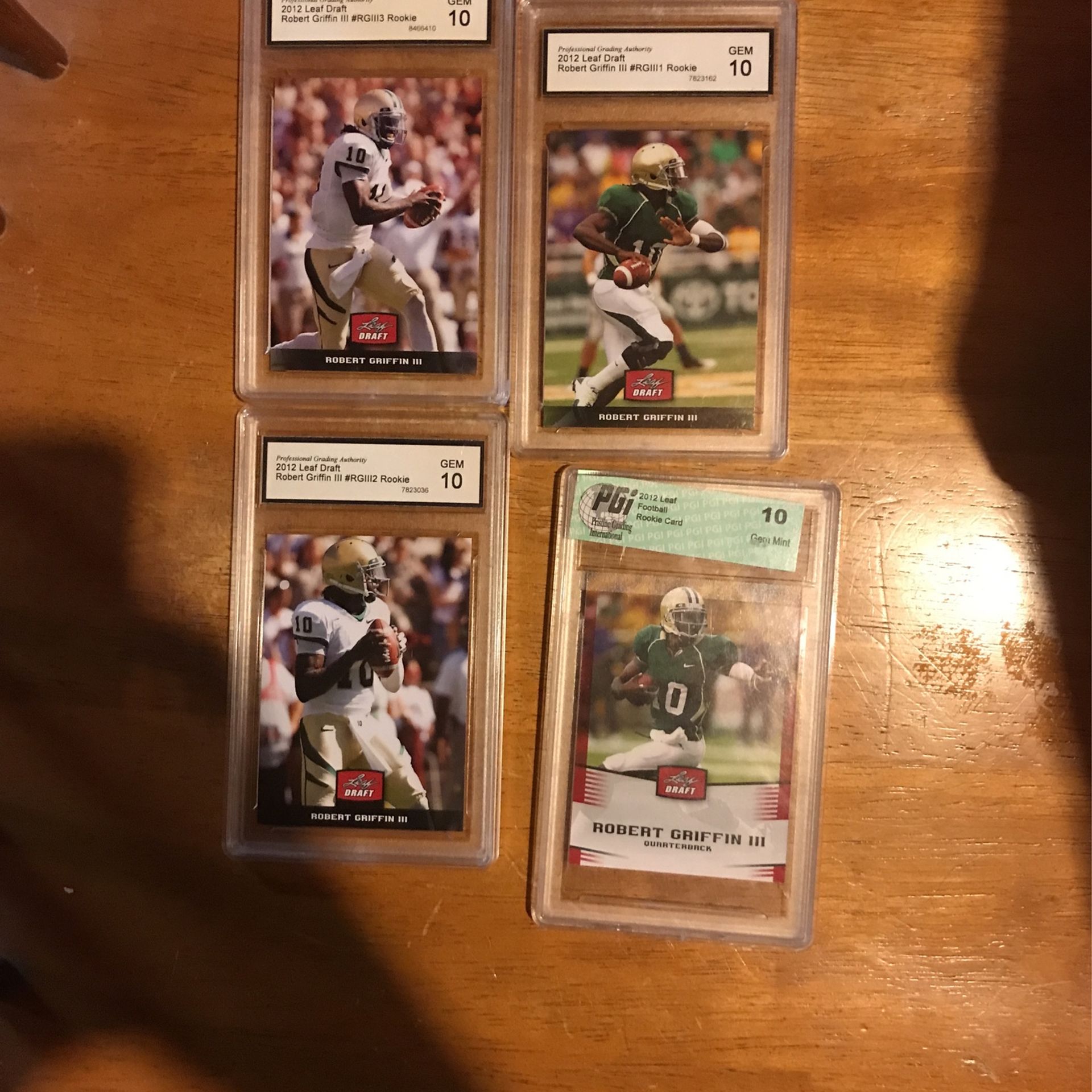 4 Robert Griffin lll Rookie Cards
