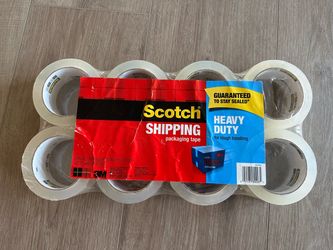 Scotch Heavy Duty Shipping Tape 8-pack