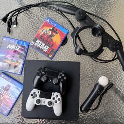 PS4 Slim 1TB (Games And Accessories) 