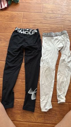 Nike and  Under  armour youth dri fit leggings