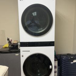 LG BRAND NEW WASHER AND DRYER STACKABLE