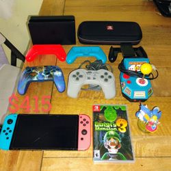 Nintendo Switch OLED and extras