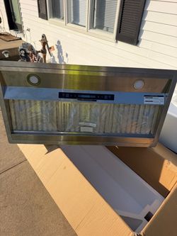 36 in range hood insert
