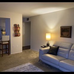 Power Reclining Leather Sofa And Chair.