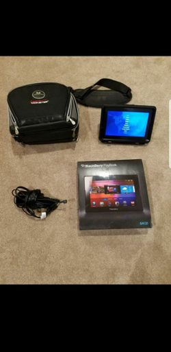 New 64Gb BlackBerry Playbook with OtterBox Defender Case
