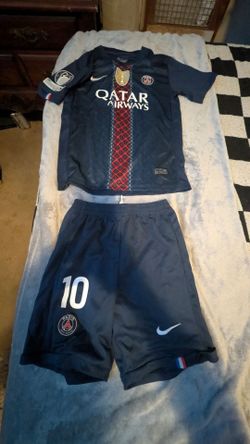Nike Paris Saint-Germain Dembélé #10 Soccer Kit for kids