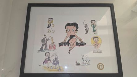 Betty Boop Framed Limited Edition Print