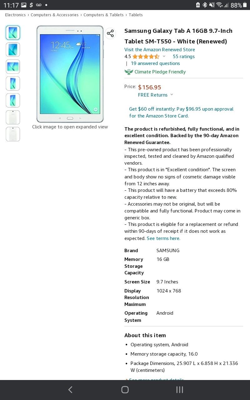 Samsung Galaxy Tablet
