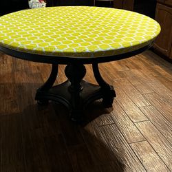 Round Wooden Dining Table