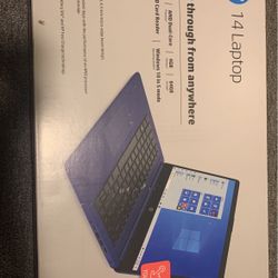 HP 14  laptop brand new in box