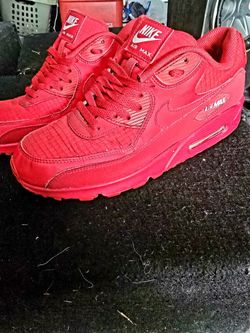 Mens Size 9 Nike Air Max 90 Essential 'University Red'