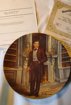Gone With The Wind Collector's Plates