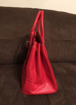 Hermes beautiful red purse