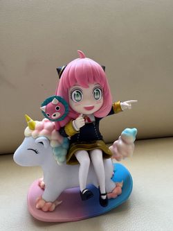 Anya Unicorn Anime Figure Collectible – Open Box