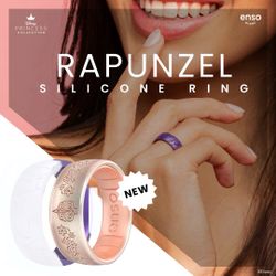 2024 Enso Ring Disney Silicone Tangled Rapunzel's Dream Size 10 NEW!