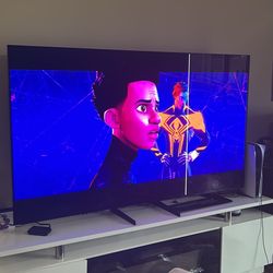 Make An Offer. 77” Oled TV Bought A Year Ago. Has One White Vertical Line Through It 