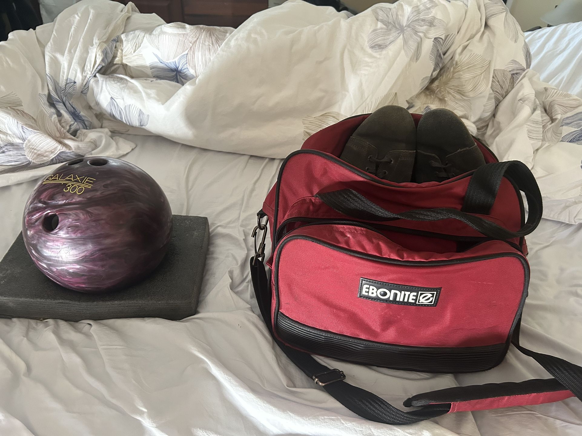 Bowling Bag Shoes And Ball!