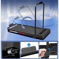 AoraPulse Portable Foldable Treadmills for Home, Small Folding Treadmill for Home Office with 300 LBS Capacity, Walking Running Exercise Electric Comp