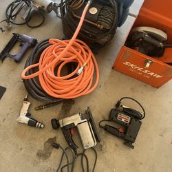 Air Compressor And Random Tools