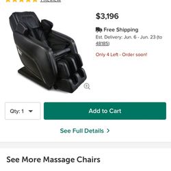 USED - TruMedic MC-1000 Massage Chair with Zero Gravity 