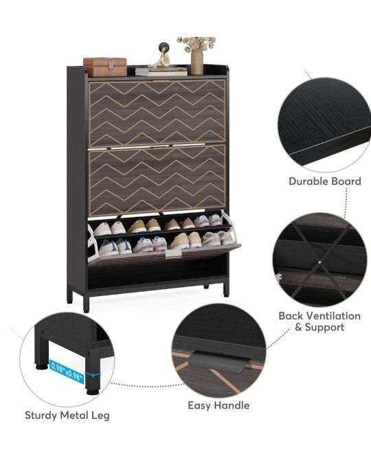 Tribesigns Shoe Cabinet