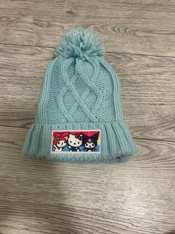Cute blue sanrio beanie
