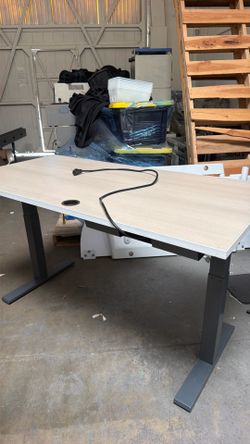 Poppin electrical desk