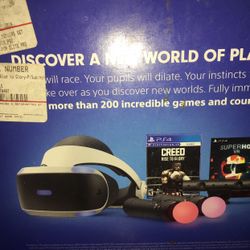 PS4/PS5 VR(Virtual Reality)System Creed Bundle*