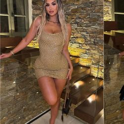 Gold Dress